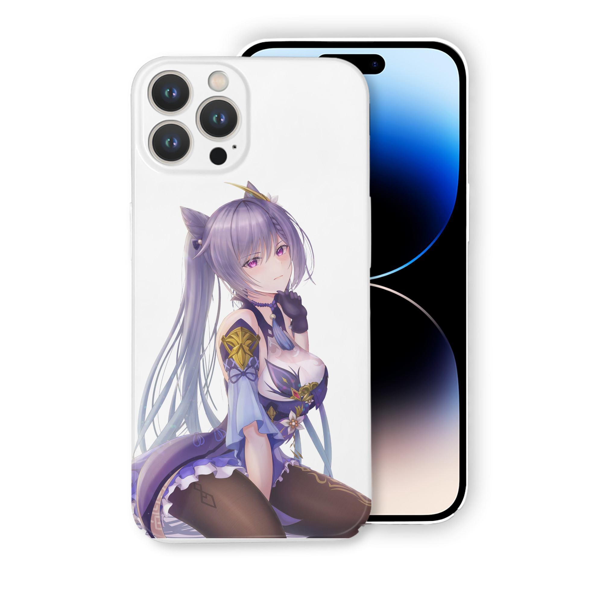 げんし神 刻晴 こくせい genshin Kokusei 【iPhone 14シリーズ対応】ハードケース